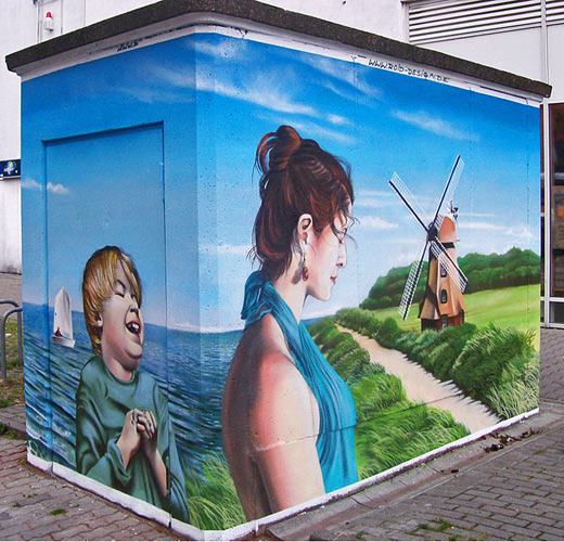 Roid-Design verwandelt Ihre Außenwand in ein Kunstwerk